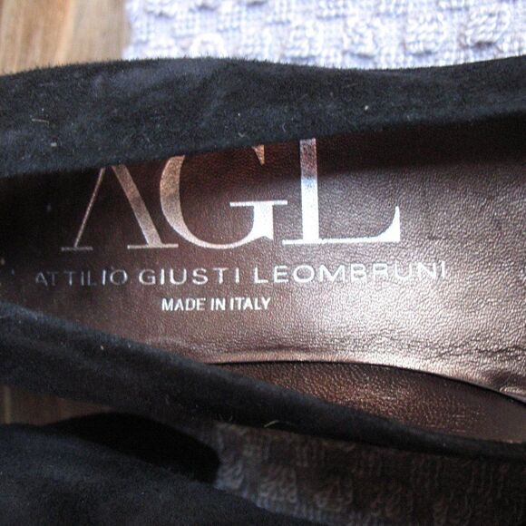 AGL Black Suede Shoes - Picture 8 of 11